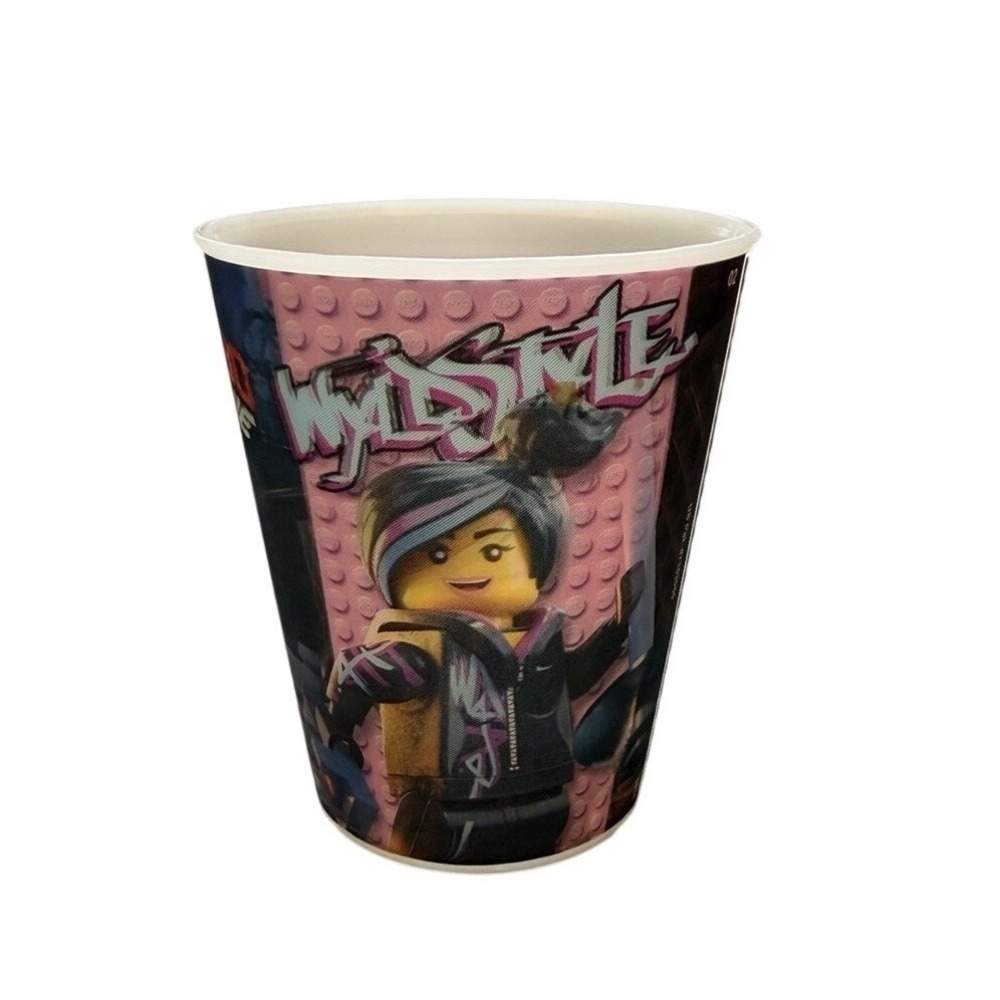 McDonald's The Lego Movie Cup Wyldstyle‎ 2013 Wyld Style Wild 3D Cup